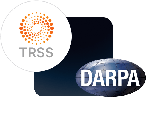 TRSS & DARPA logo